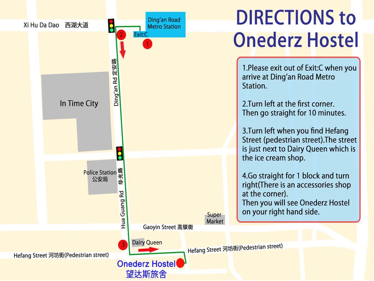 Onederz Hostel Hangcsou Kültér fotó